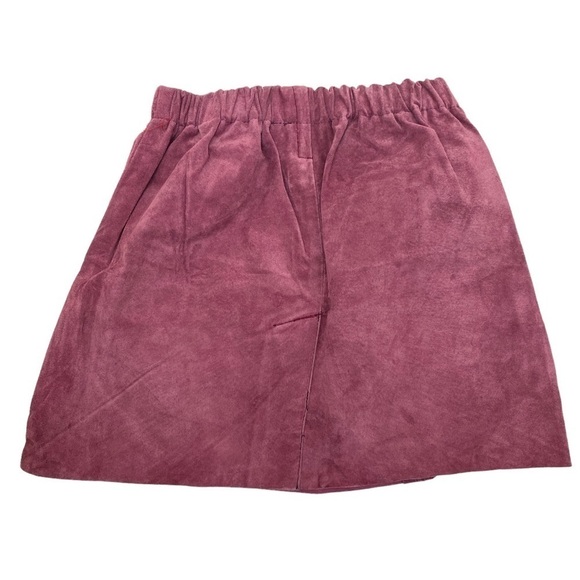 NWT Urban Outfitters Mini Skirt XS/S  Pink Suede by Urban Renewal - Picture 3 of 8